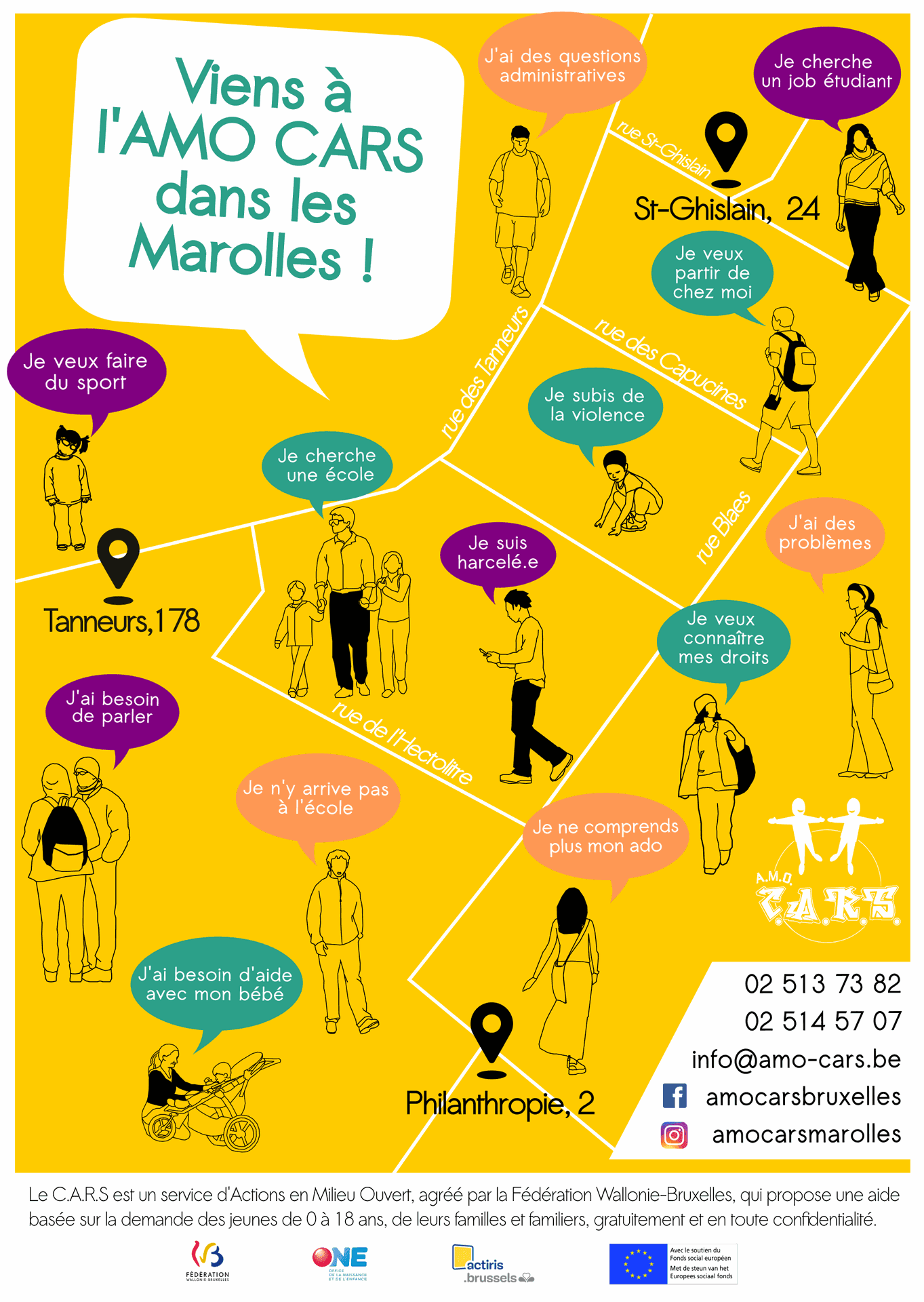 AMO C.A.R.S. asbl - Service d'Actions en Milieu Ouvert - Photo 1